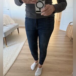 Kut from the Kloth Dark Blue Ankle Jeans